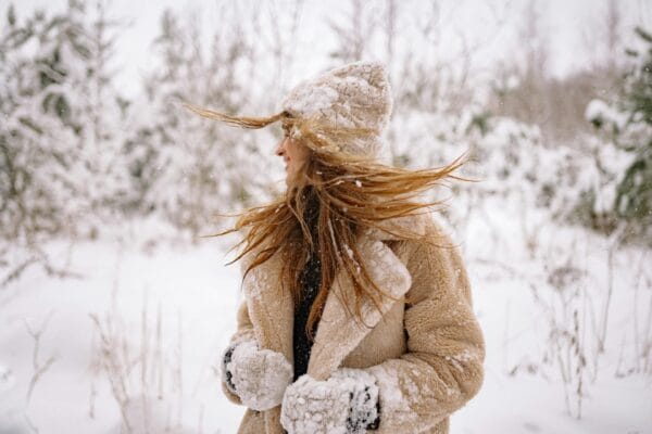 Droog haar in de winter