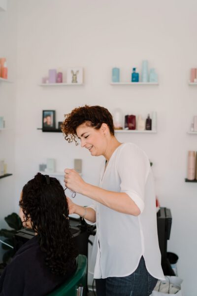 Kapsalon foto van Kleinscharig