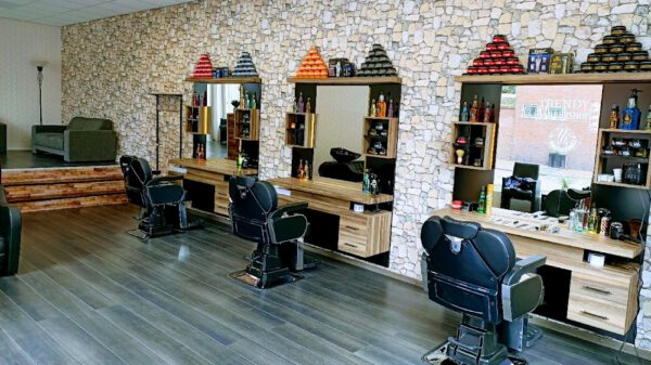 Kapsalon foto van Trendy barbershop
