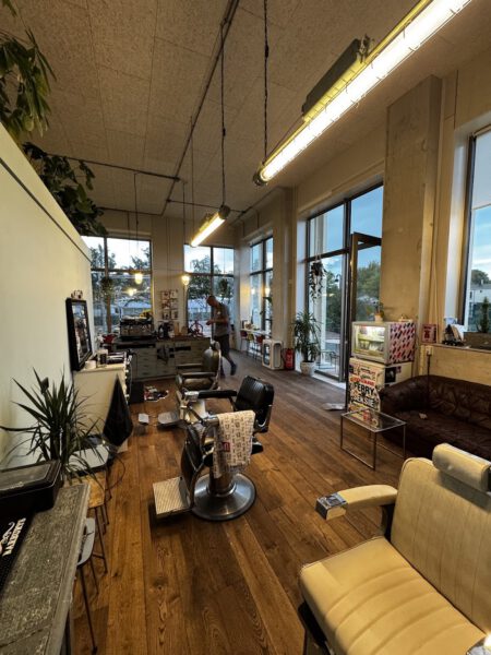 Kapsalon foto van kapsalon ferry