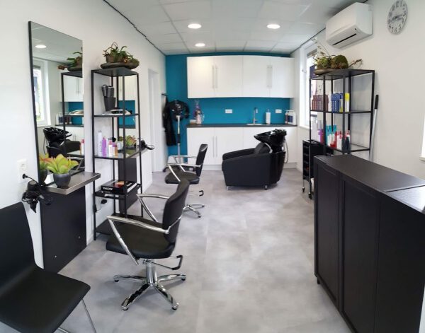 Kapsalon foto van knip-time