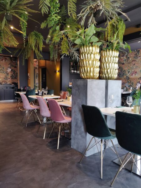 Kapsalon foto van mevr.