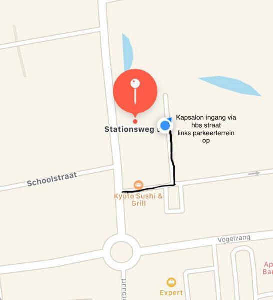 Kapsalon foto van yourstyle@home